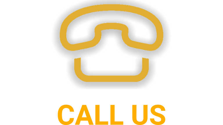 A yellow phone icon with the text Call Us